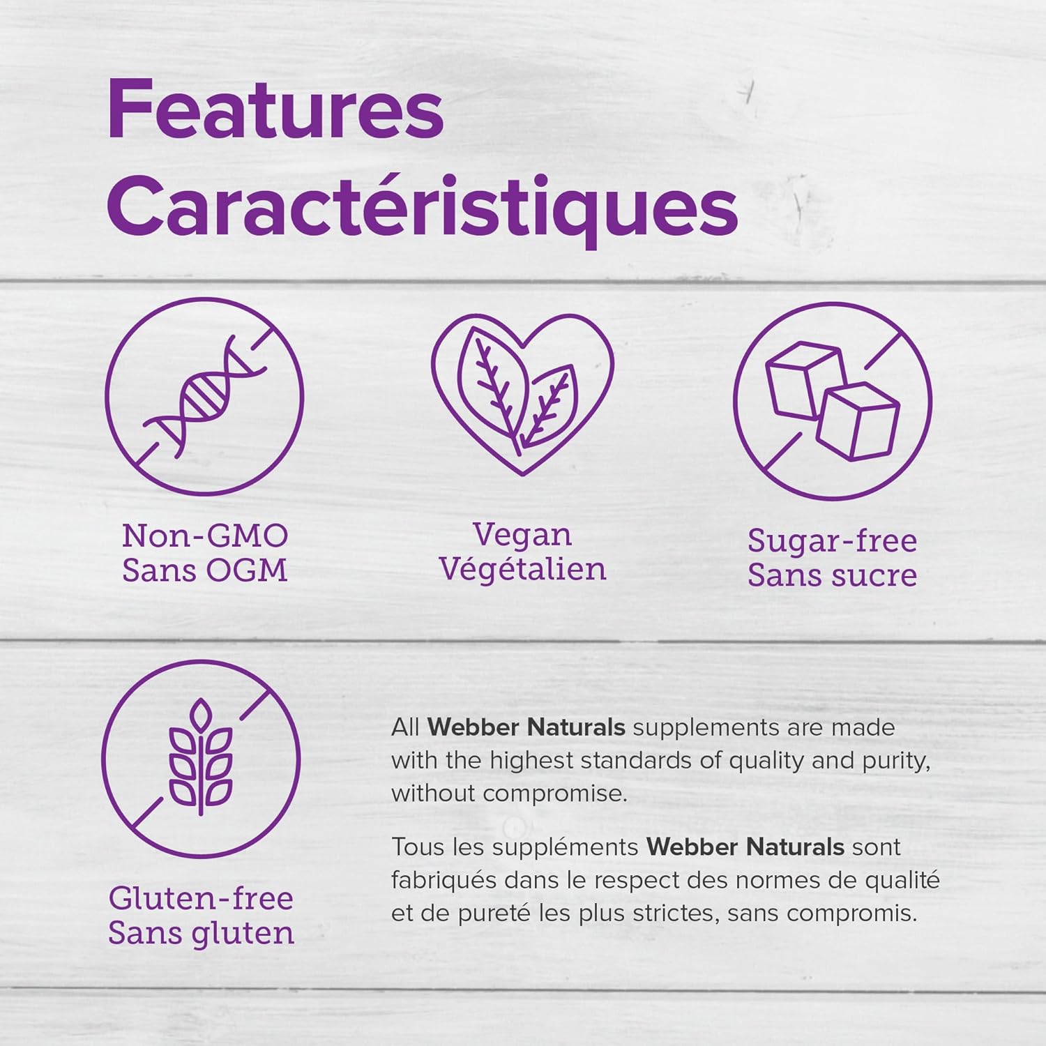 Webber Naturals Berberine 500 mg, 60 Capsules, Supports Healthy Glucose Metabolism and Cardiovascular Health, Vegan - Image 3