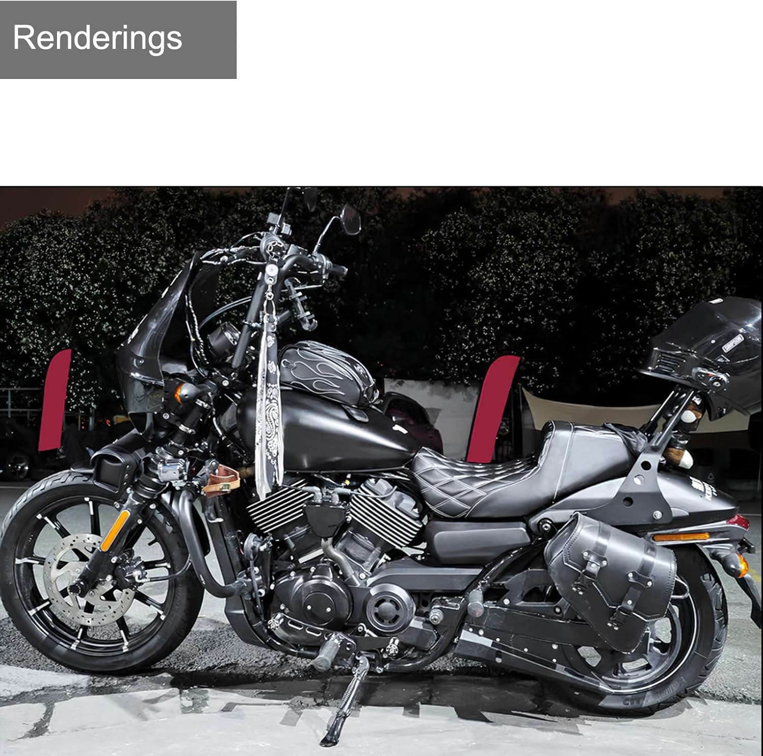 White Motorcycle Seats fit Harley Street Seat for Harley Street 500 750 XG500 XG750 Front Rear Driver Passenger Seat Street 750 Two Up seat 2015-2020