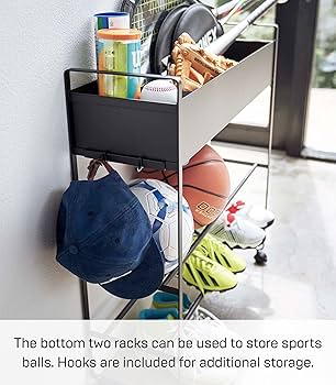 Amazon|山崎実業(Yamazaki) キャスター付き 玄関収納 ラック ブラック Amazon|山崎実業(Yamazaki) キャスター付き 玄関収納 ラック ブラック