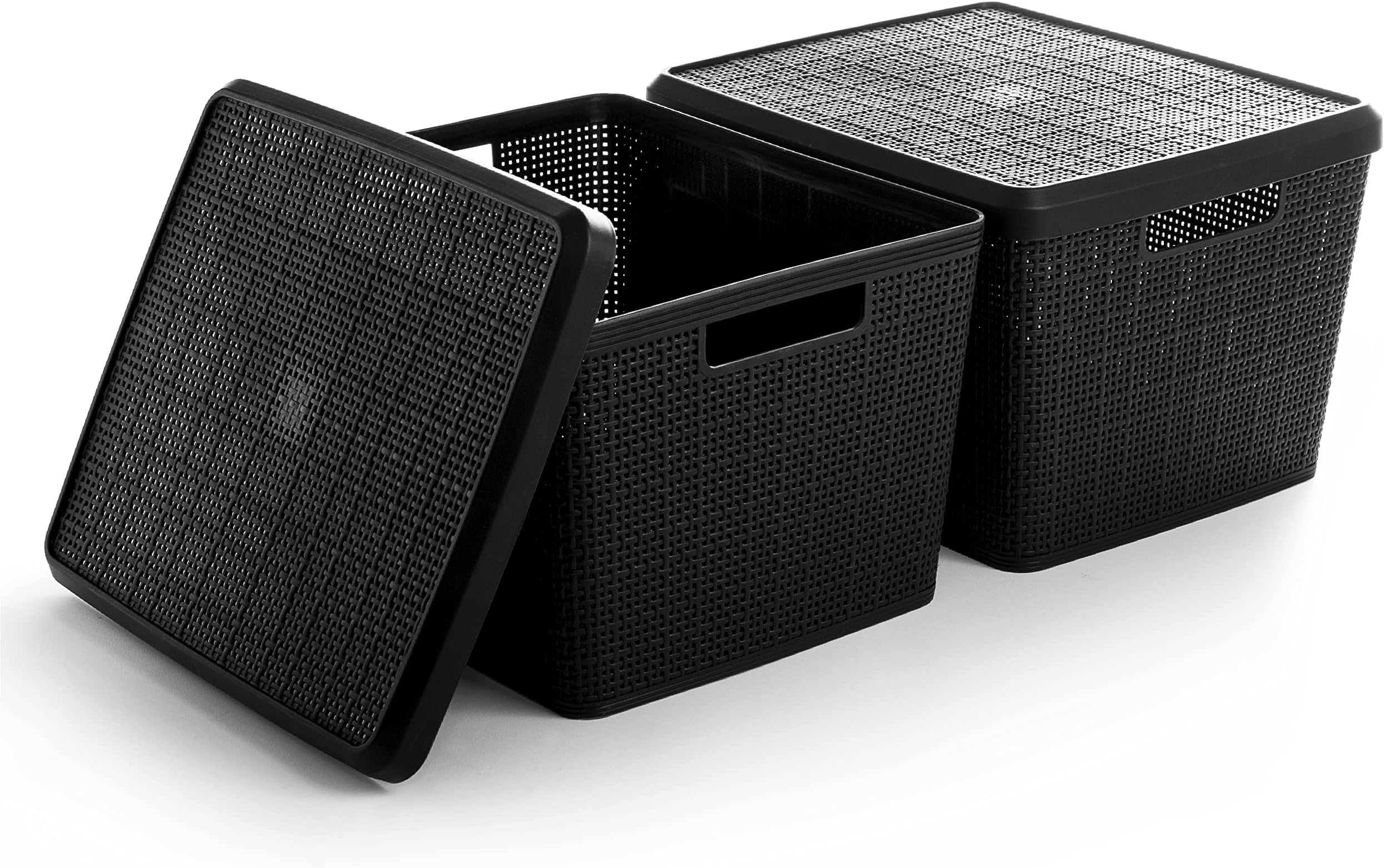 MaxGear Organization and Storage, Plastic Storage Bins