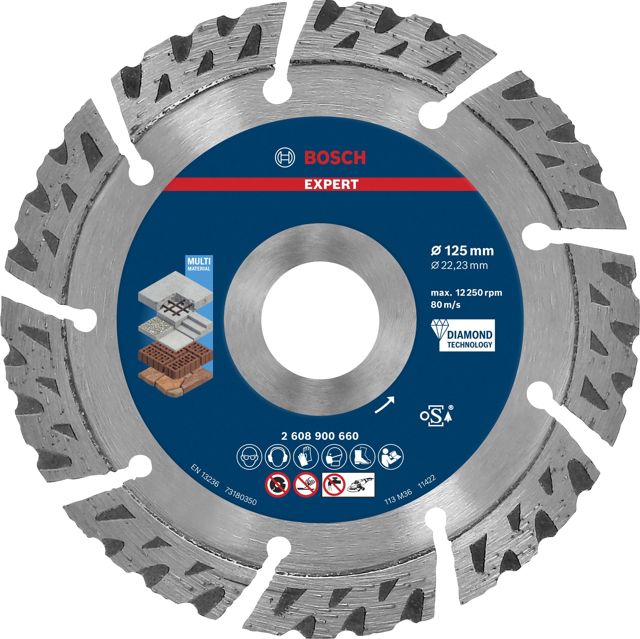 Bosch Professional Bosch Expert Multi Material Diamond Cutting Disc