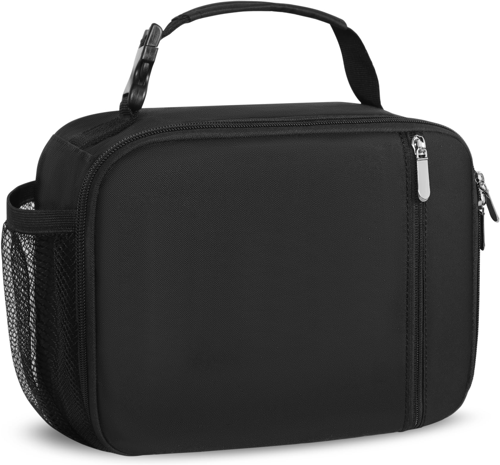 esouler Lunch Box Kids Insulated Lunch Bag for Boys & Girls Durable Children Lunchbox for School with Water Bottle Holder-Black