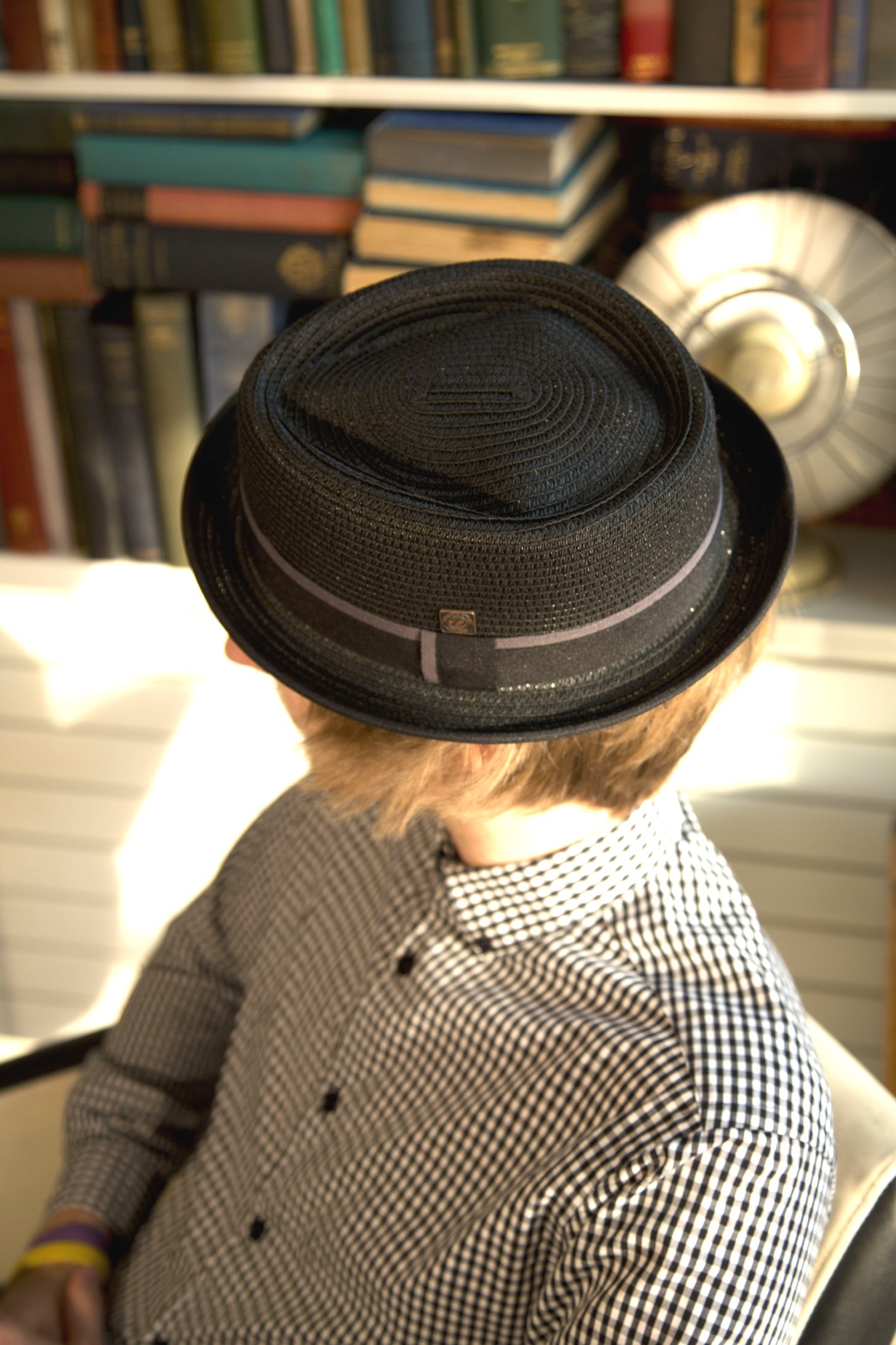 DASMARCA estate porkpie Cappello di paglia Durban