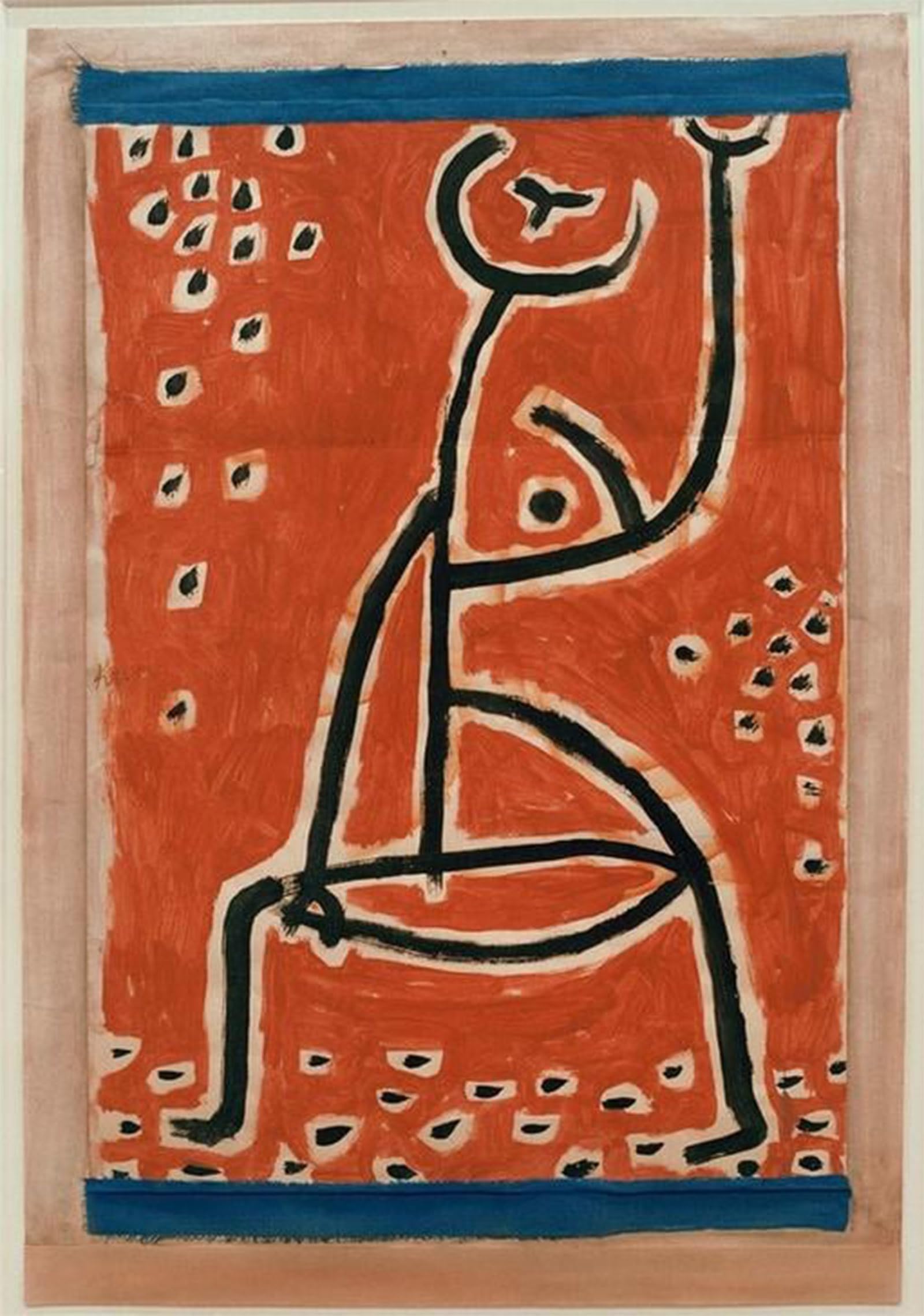 SERENDIPITP Retro Picture Poster Wall Art Pictures Painting Miss of Sport by Paul Klee Wall Art Canvas Print for Wall Decor 60x90cm