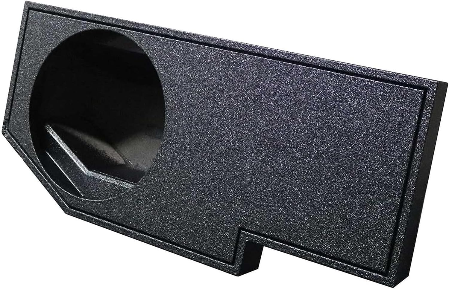 Q Power Single 12in Underseat Upfire Subwoofer Enclosure, QBomb Sub Box Compatible with Dodge Ram Crew 1500, Quad 2500 & 3500 2002-2018, Classic 2019-2022