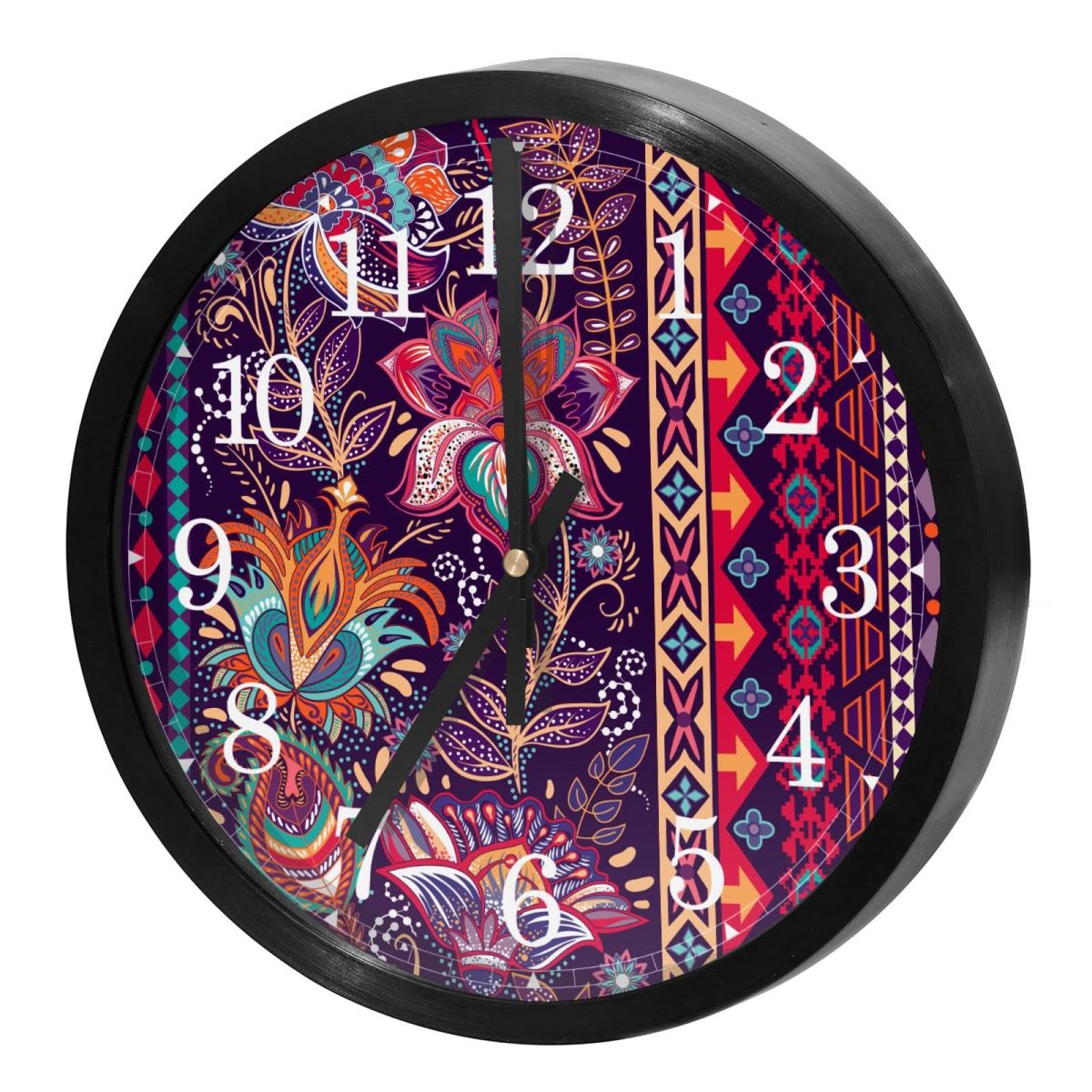Horloge murale silencieuse sans tic-tac pour retrouver le sommeil et la concentration