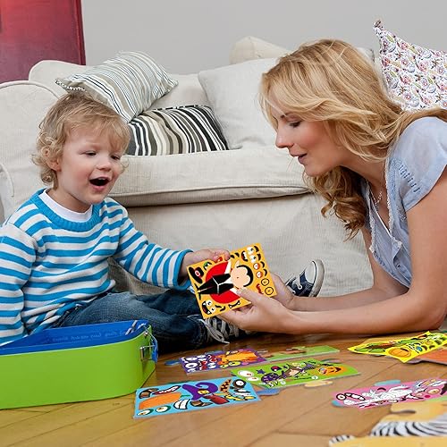 Miniatura 6 de 42 hojas de calcomanías de Halloween, adhesivos de juego para niños para crear sus propios diseños de Halloween, calcomanía de calabaza, momia,