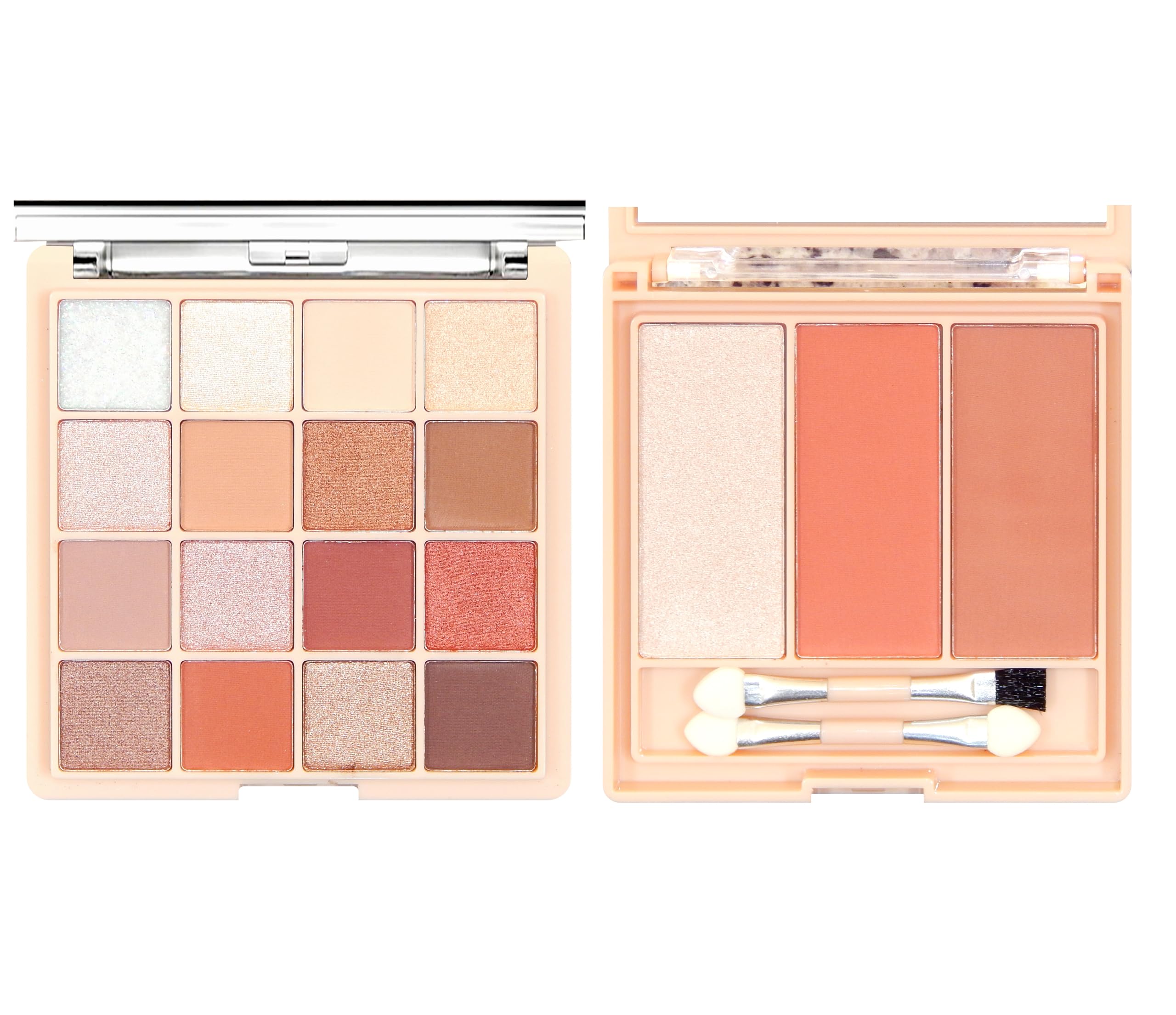 Glow-Getter Face and Eye Palette, 12 Nude Matte and Shimmer Eyeshadows, 2 Silk Blushers, 1 Champagne Highlighter-image-35