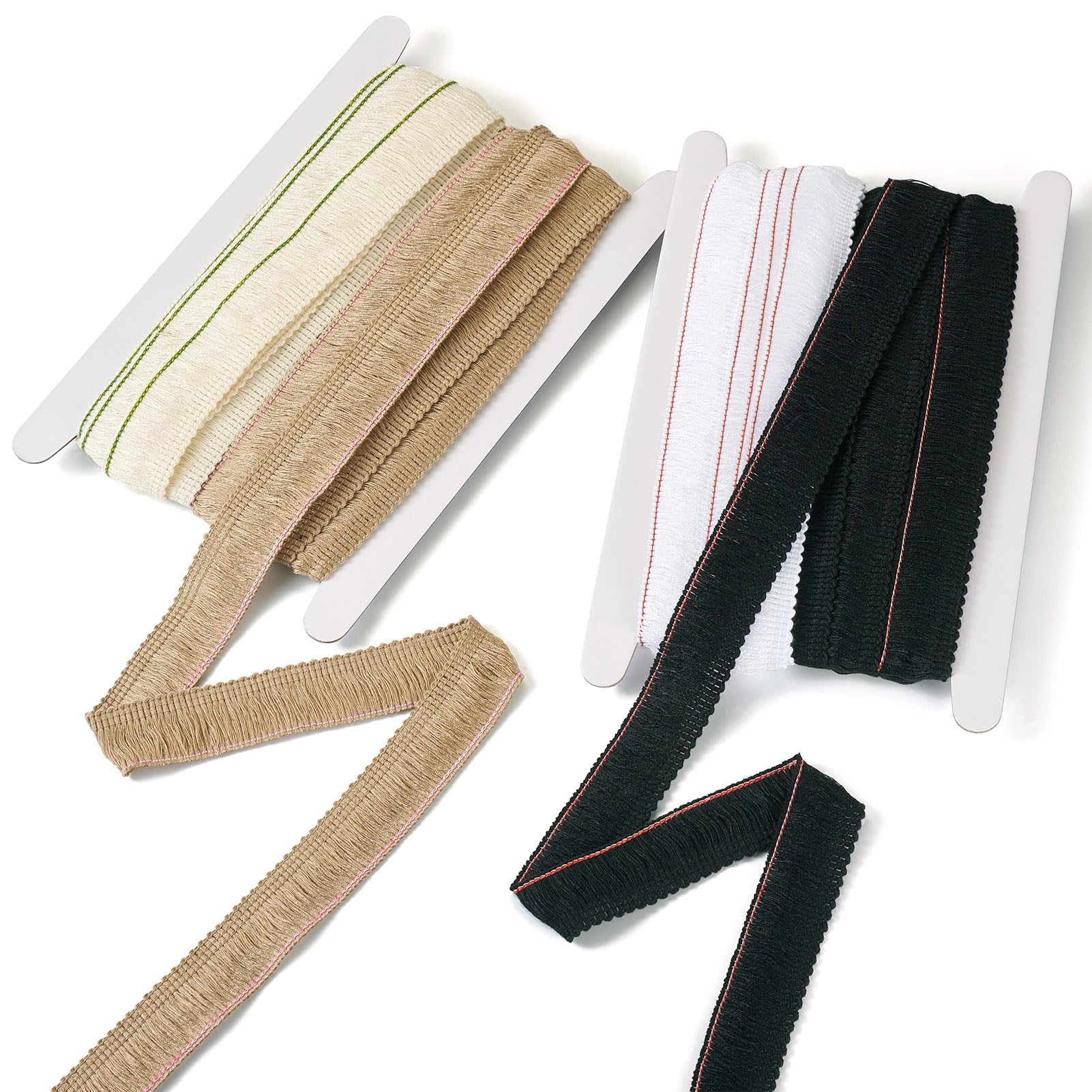 Bordure à Franges En Fibre De Polyester – 9,1 M De Long Pour Robe