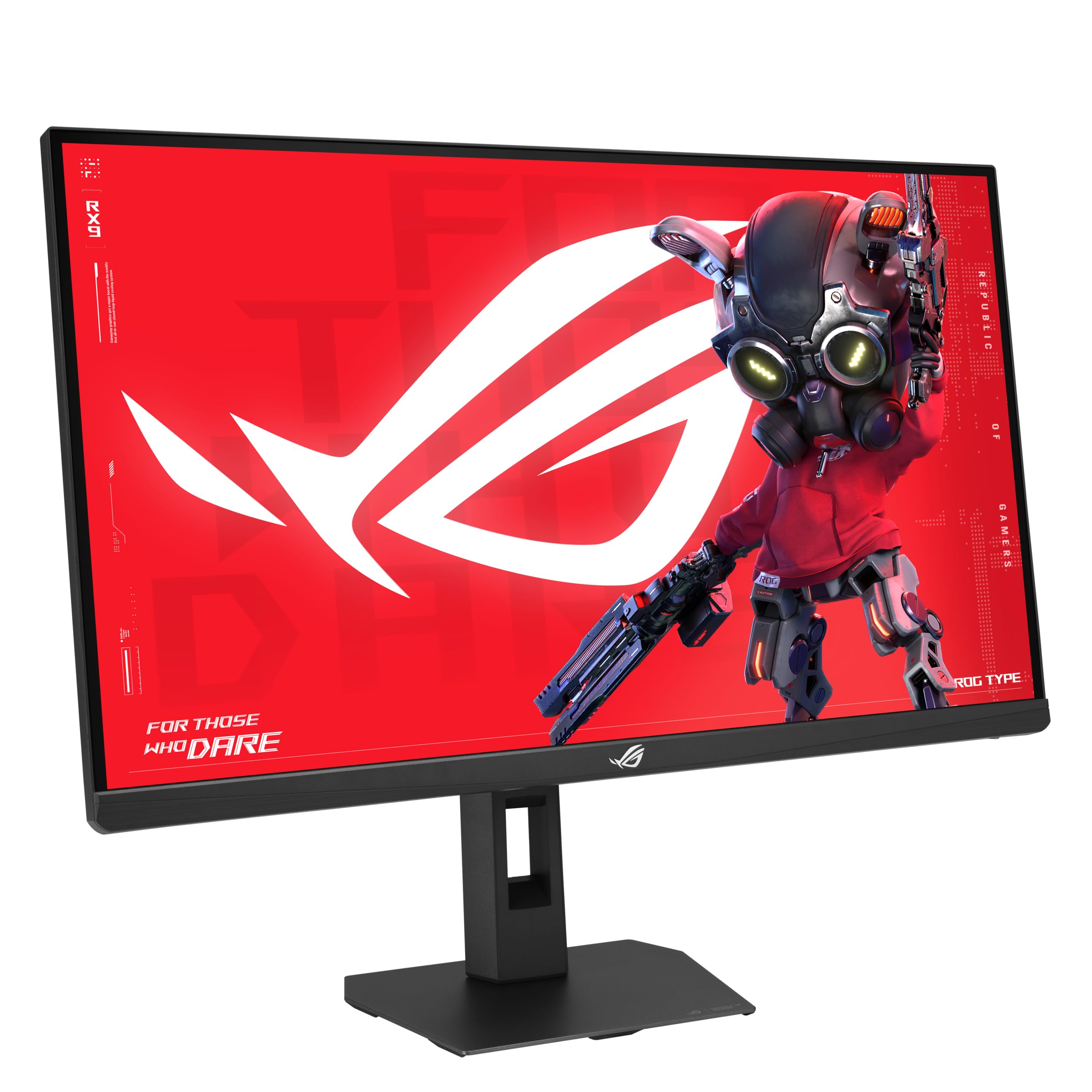 ASUS ROG Strix XG27UCGR, Monitor de Juegos IPS rápido 4K de 27 Pulgadas (3840 x 2160), Modo Dual (4K a 162Hz y FHD a 485Hz), 1ms (GTG) Tiempo de Respuesta, Compatible con ELMB Sync y G-Sync, USB-C