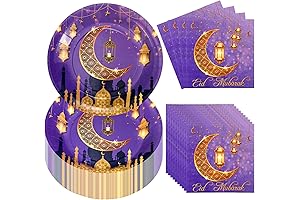 Ramadan Disposable Plates for a Blessed Feast