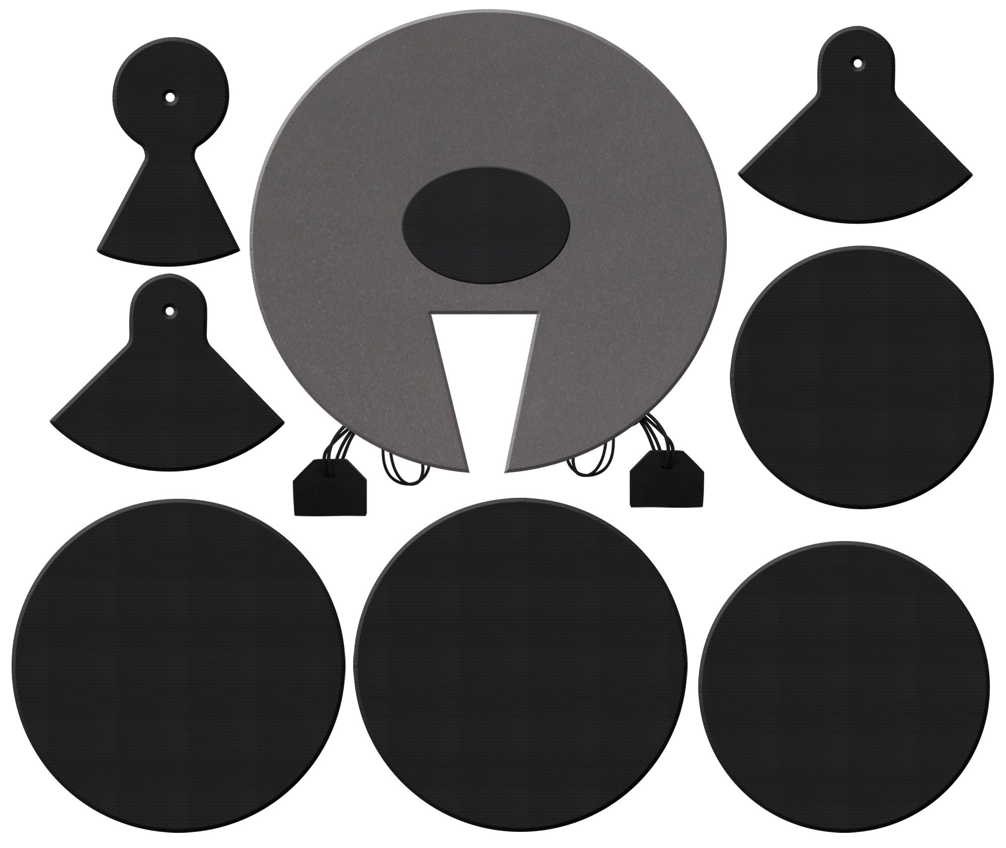 XDrum Pro Studio DMUTE-STA Drum Silencer Set for Drum Sizes 12/13 / 14/16 / 22 Inches