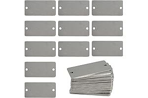 StayMax Stamping Blanks: Shape Your Creations with Stainless Steel Tags