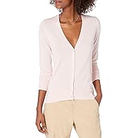 Amazon Essentials Cardigan Leggero Girocollo (Disponibile in Taglie Forti)