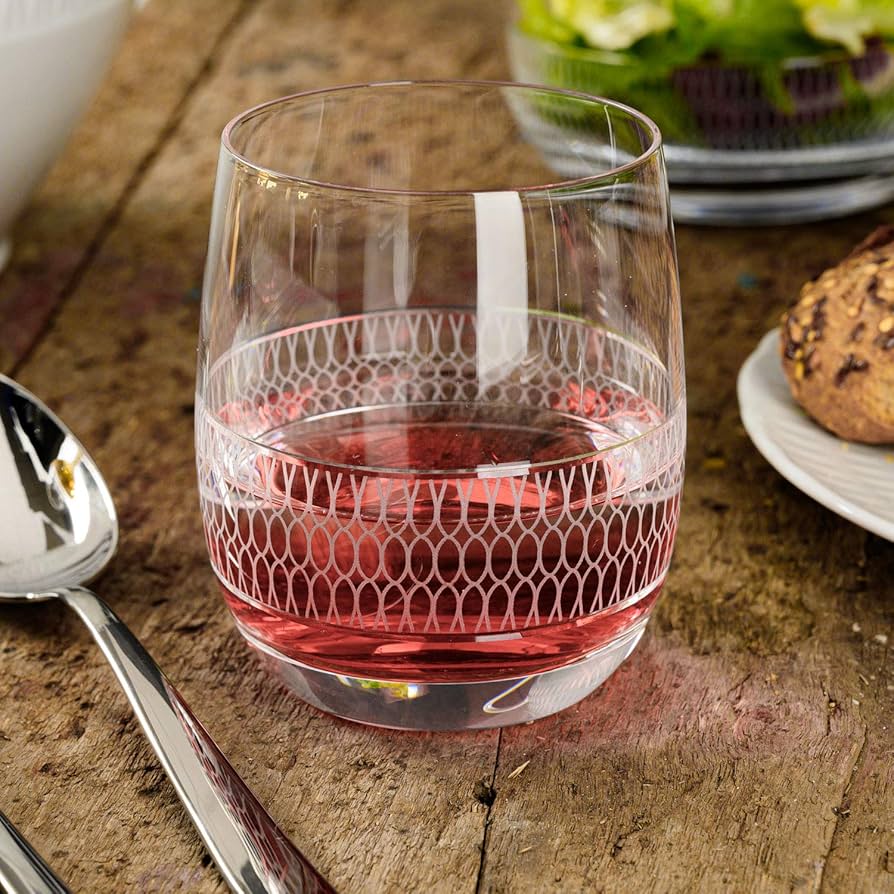 イタリア　カットグラス15cm 4個セット イタリア カットグラス15cm 4個セット