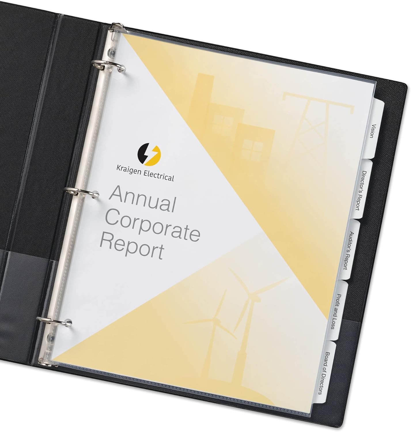 Avery Non-Glare Page-Size Sheet Protectors, Pre-Punched For Use With Tab Dividers, Top Load, 50 Document Protectors (74204) : Office Products