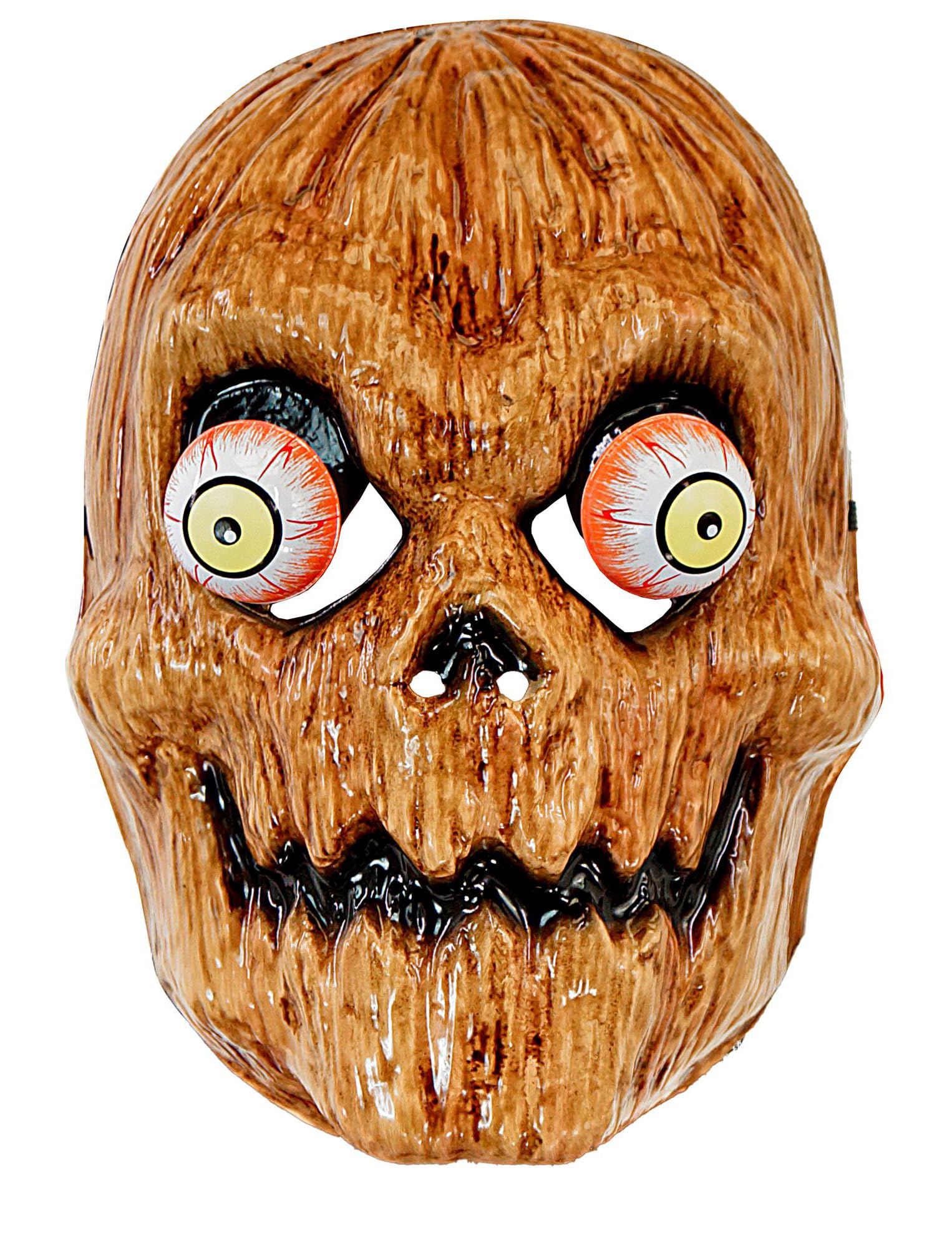 W WIDMANN MILANO Party Fashion - Wiggle Eyes Mask Adult Horror Face Mask for Halloween Carnival