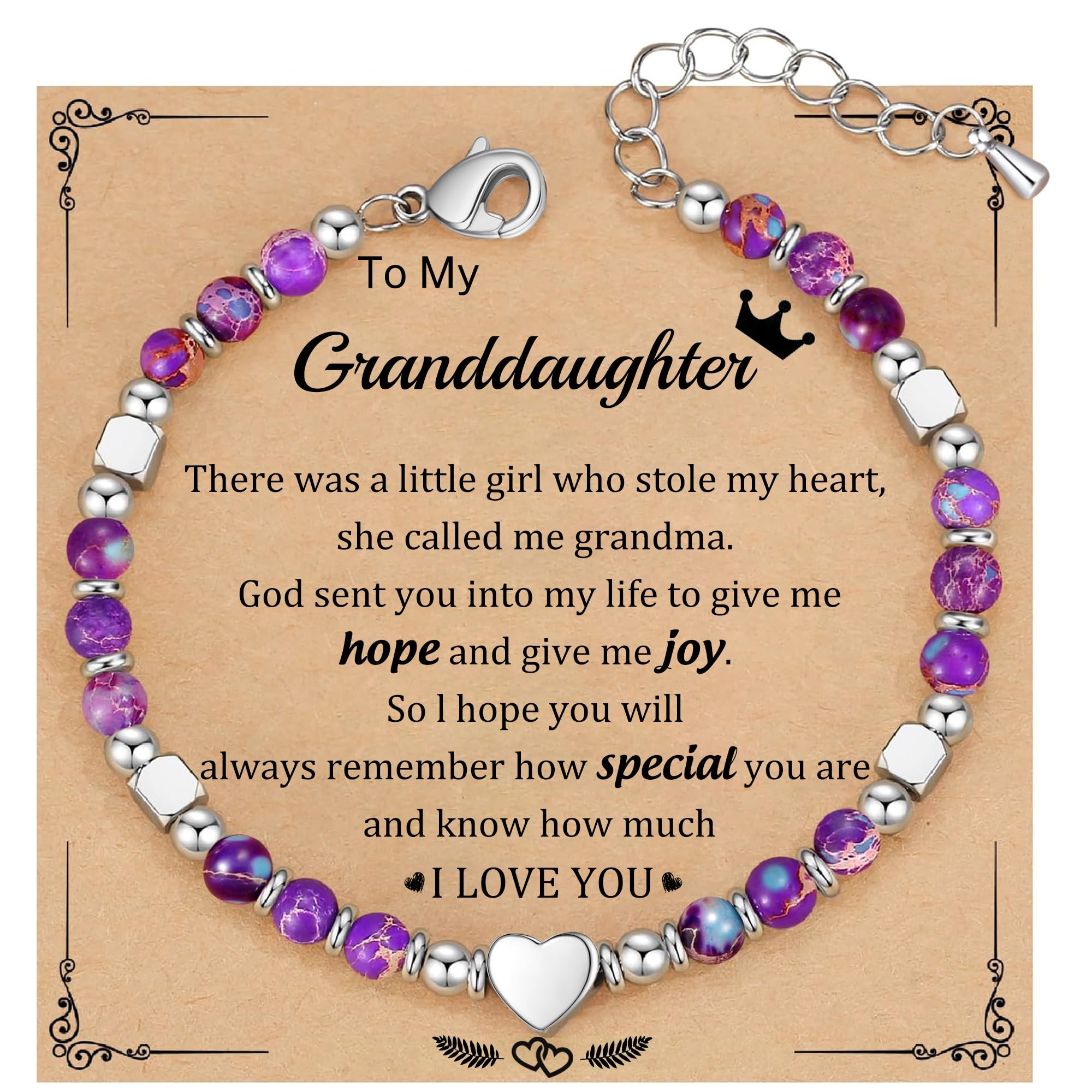 Best Friend Bracelet Gifts for Women Sister Bestie, Christmas Gift for Teens Mom Daughter Granddaughter Birthday Gift for Her Stocking Stuffers