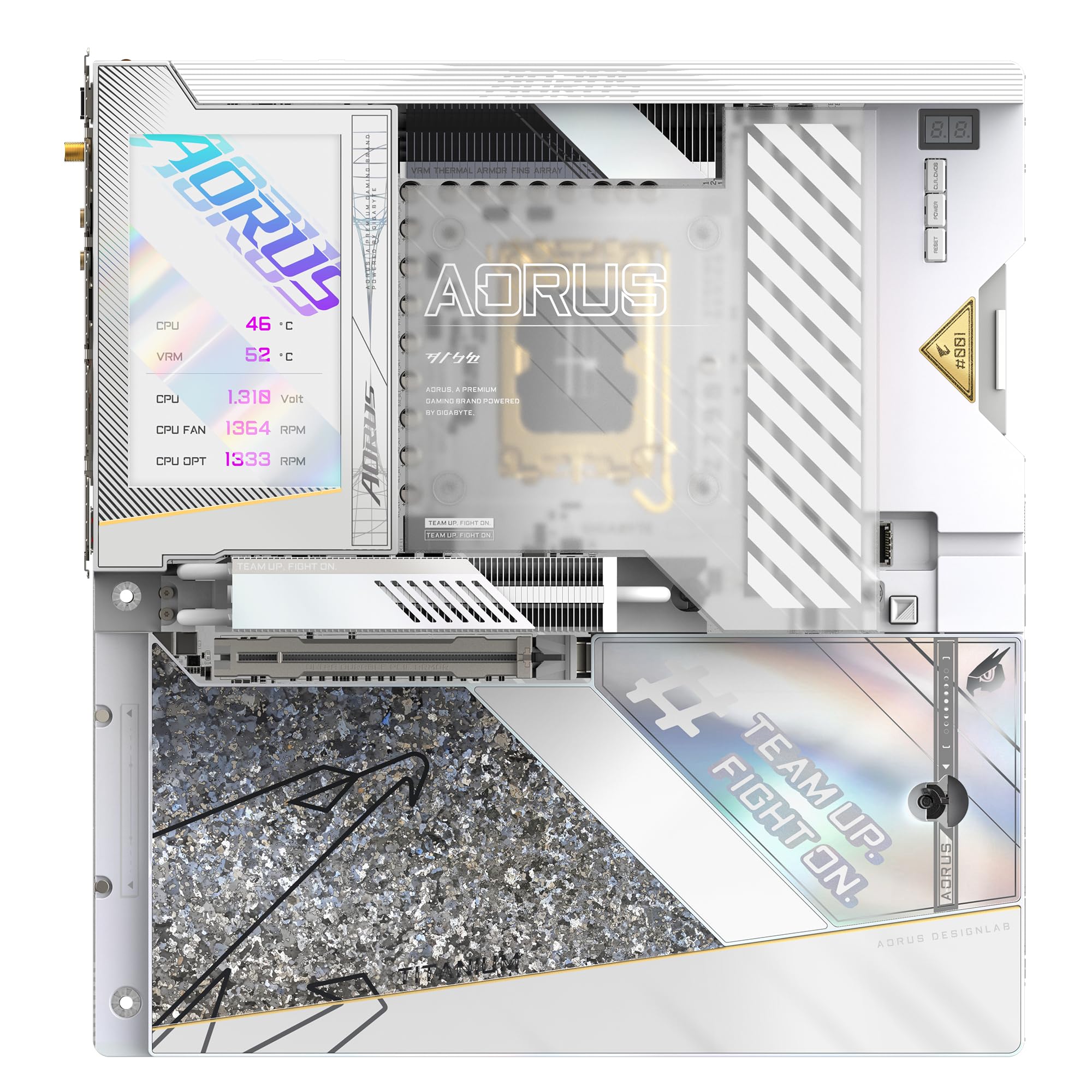 Image secondaire de Carte mère GIGABYTE Z790 AORUS Xtreme X Ice - Performance Ultime pour Intel 14th Gen