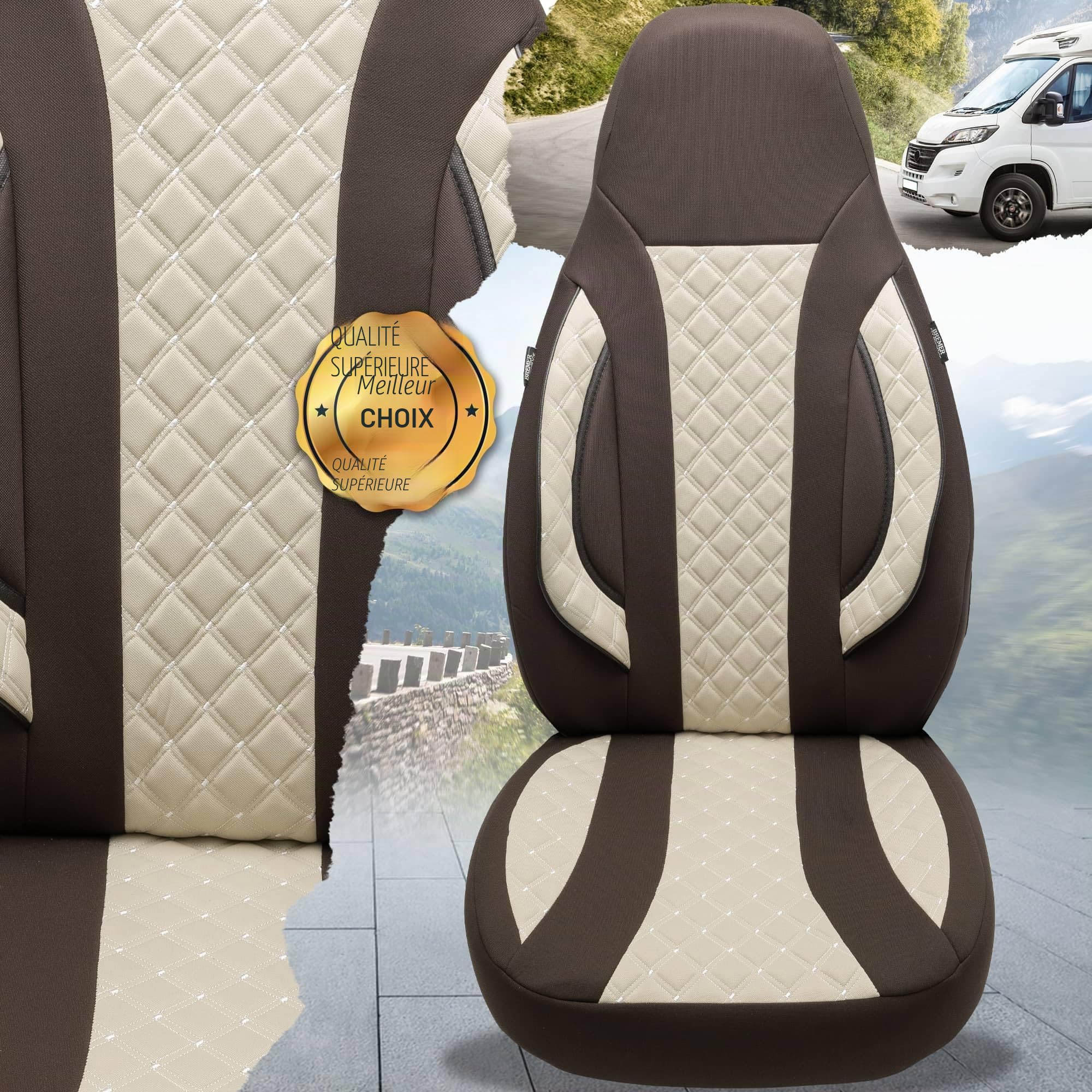 Bremer SITZBEZÜGE Housses de siège pour Camping-Car Challenger Mageo WPL411