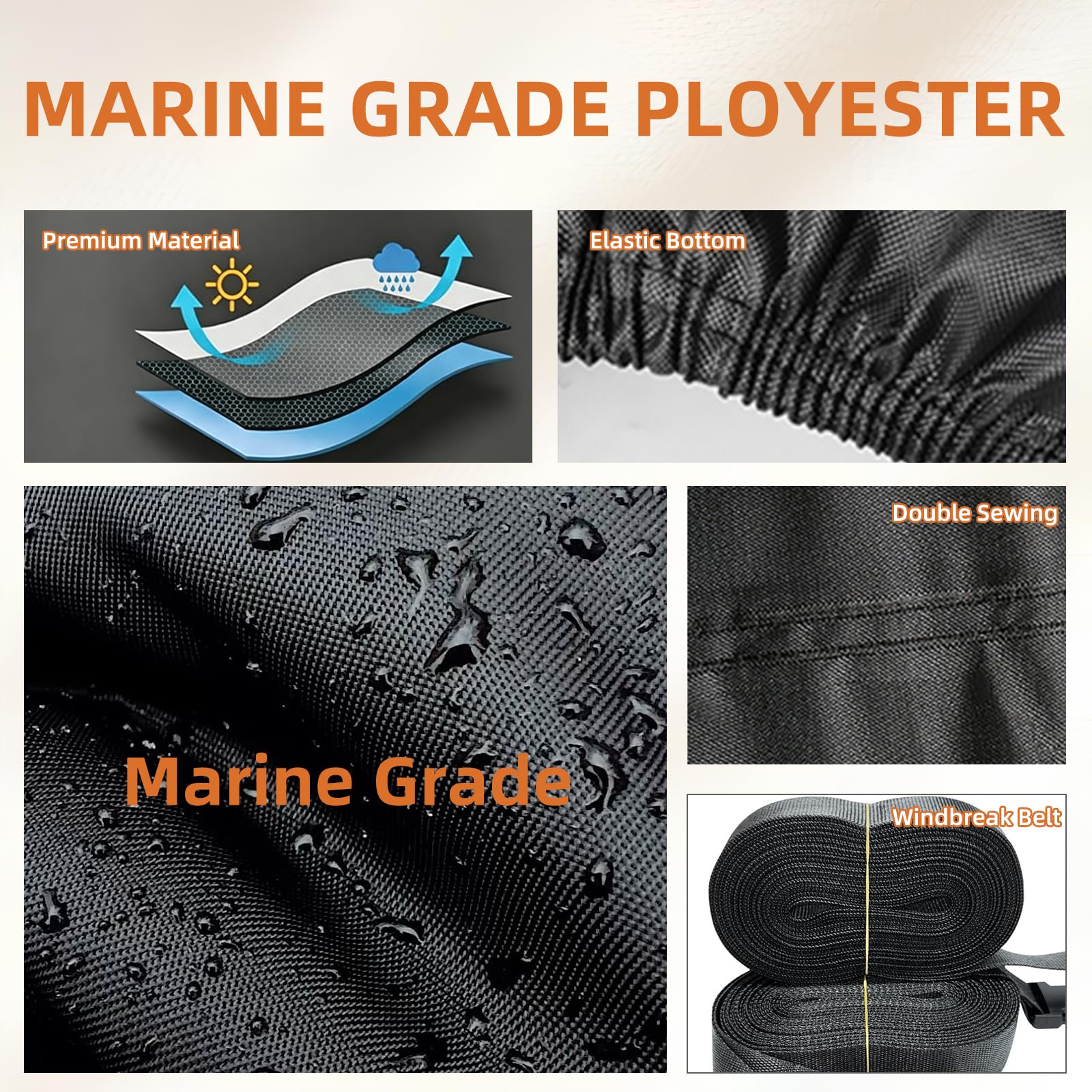 Funda Impermeable para Moto acuática para Sea-Doo GTX 300 2022-2024,Fundas Motos acuáticas 300D Oxford,Resistentes Rayos UV y para Todo Tipo de Clima con Bolsa de Almacenamiento