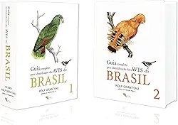 Kit Guia Completo para Identificação da Aves do Brasil, volumes 1 e 2