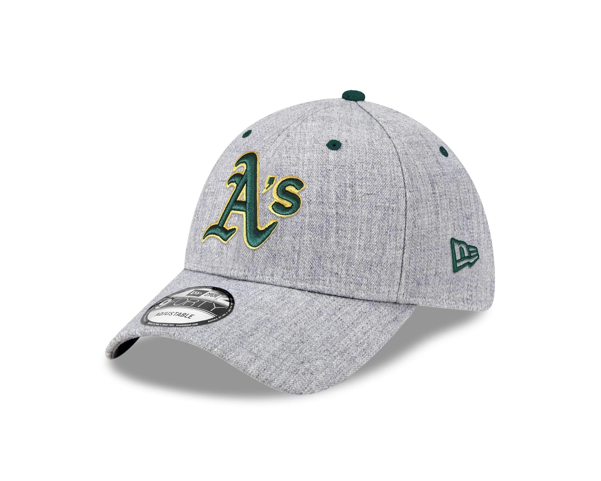 New Era Oakland Athletics Gray Heather 9Forty Cap Gray