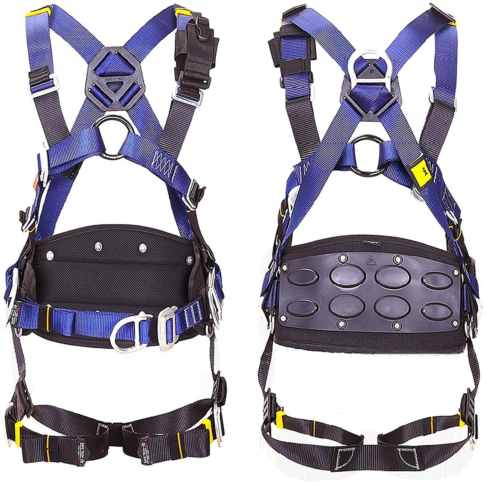 Buy WuliFANX Rope Ladder Safety Fall Arrest Harness, Construction Safety Harness Fall Protection