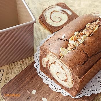 Amazon.co.jp: CHEFMADE 食パン 型 熱伝導の良い パン型 フタ