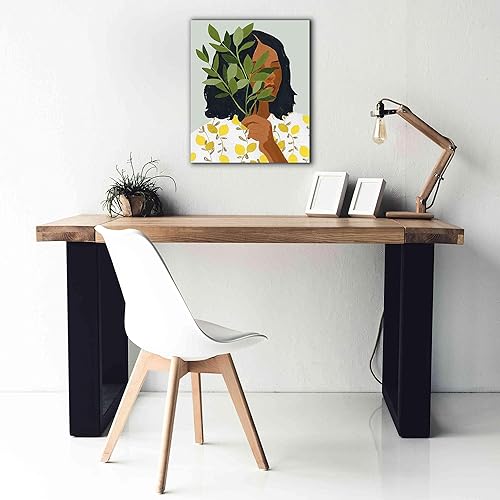 Miniatura 8 de Epic Graffiti 'Botany Portrait I' de Victoria Barnes, arte de pared en lienzo Giclée, 20 x 24 pulgadas