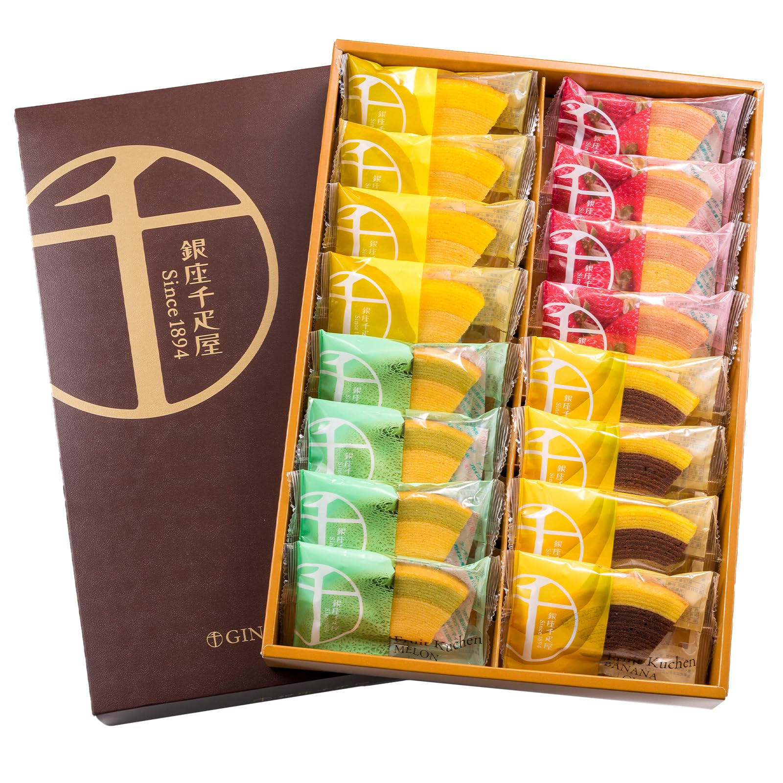 ふ*う様 【まとめ売り1】銀座フルーツクーヘン4種各2個入×12箱 Amazon.co.jp: ギフト お菓子 焼き菓子 バウムクーヘン 詰合せ
