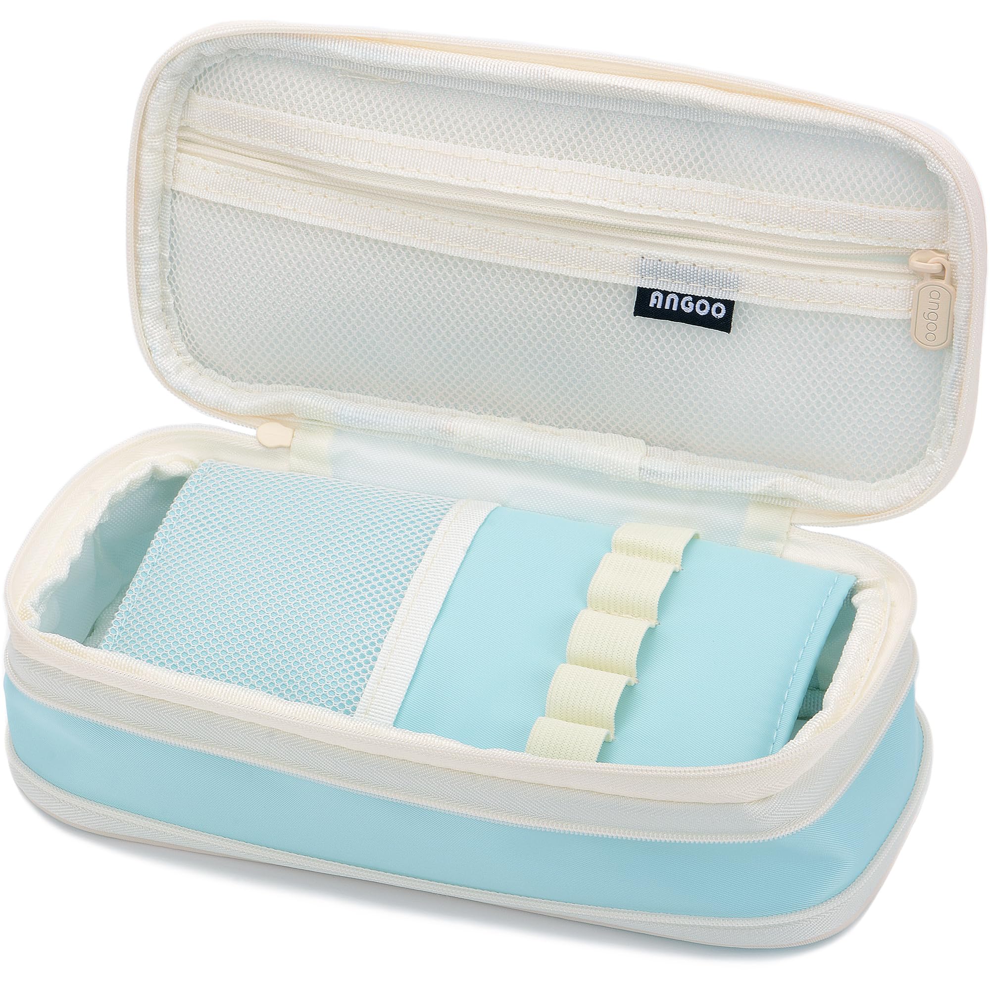 BenPo bar LAGR Pencil Case Big Pencil Pouch (Light Blue)