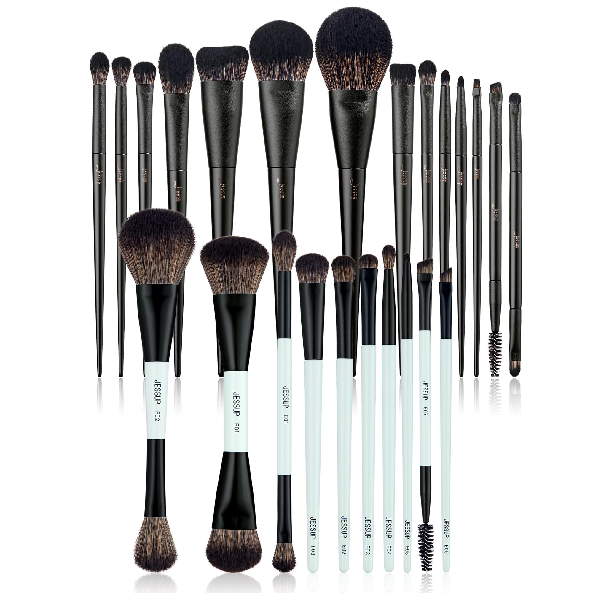 Pennelli da Trucco Jessup T500+T336