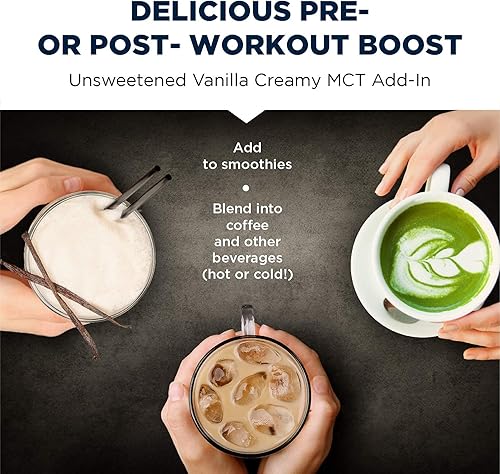 Miniatura 2 de Designs for Health KTO-Collagen DF - Péptidos de colágeno en polvo, aceite MCT con proteína de colágeno para la dieta cetogénica, colágeno en polvo