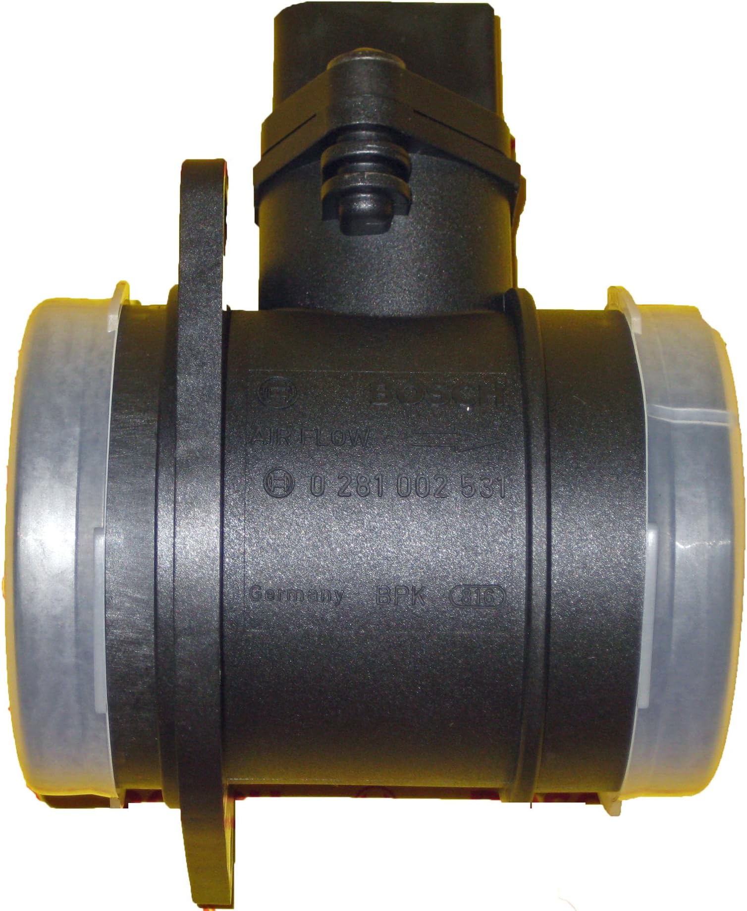 Bosch OE Mass Airflow Sensor MAF (A4 BEW)(A5 BRM) 038906461B 0281002531