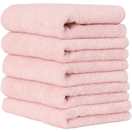 Amazon Amazon Co Jp限定 タオル研究所 毎日シンプル 001 フェイスタオル ローズピンク 5枚セット 高速吸水 速乾 耐久性 人気 毛羽レス 選べる7色 Japan Technology バスタオル ホーム キッチン オンライン通販