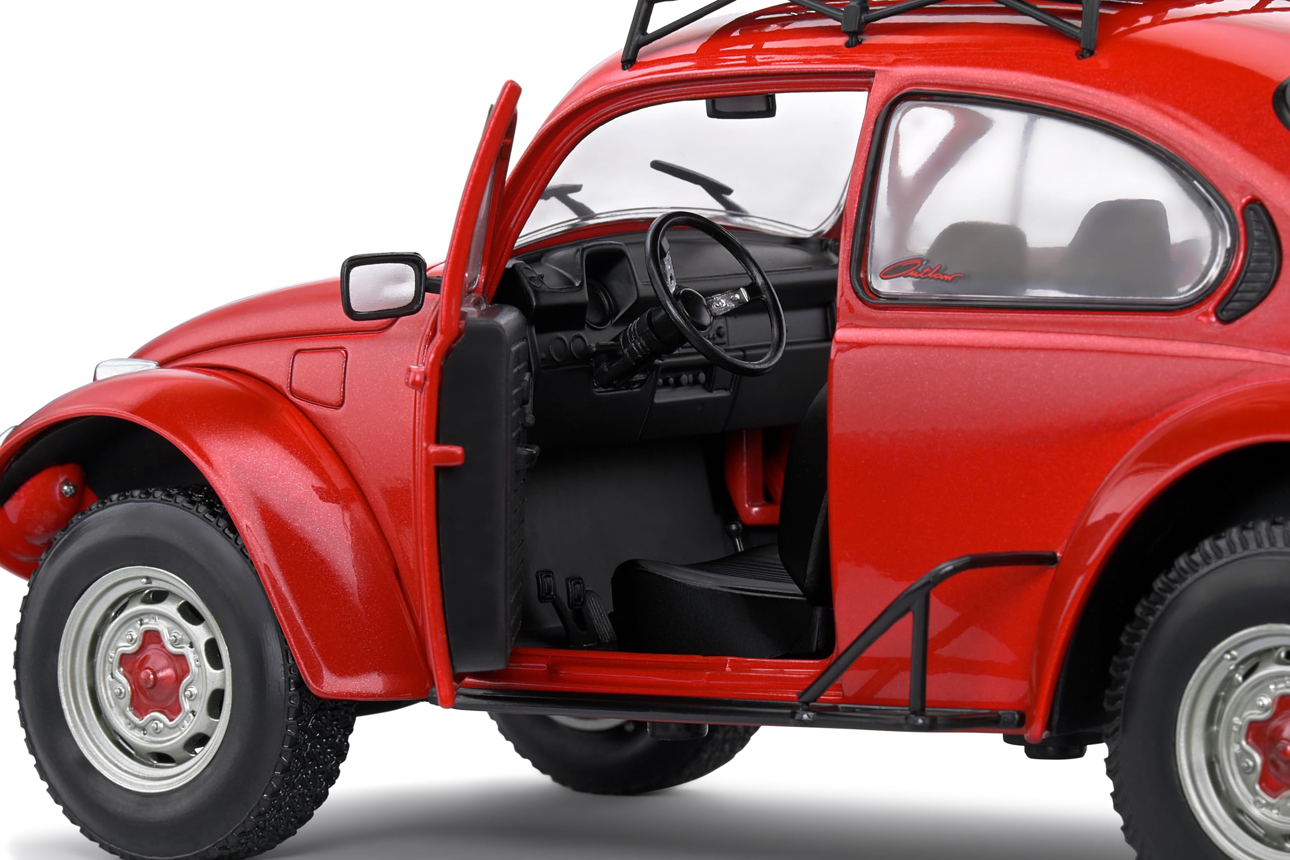 Amazon.com: Motor city classics Volkswagen Beetle Baja - Rouge
