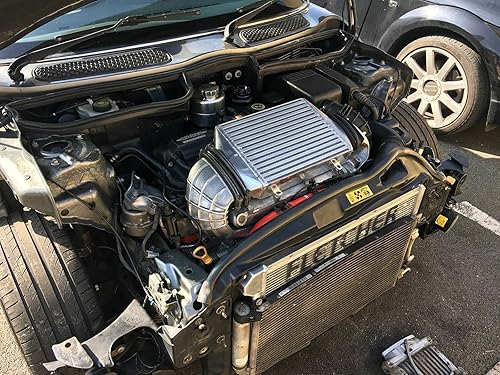 Miniatura 2 de Intercooler de aluminio de montaje superior para BMW MINI COOPER S R53 R52 1.6L sobrealimentado 2002-2006