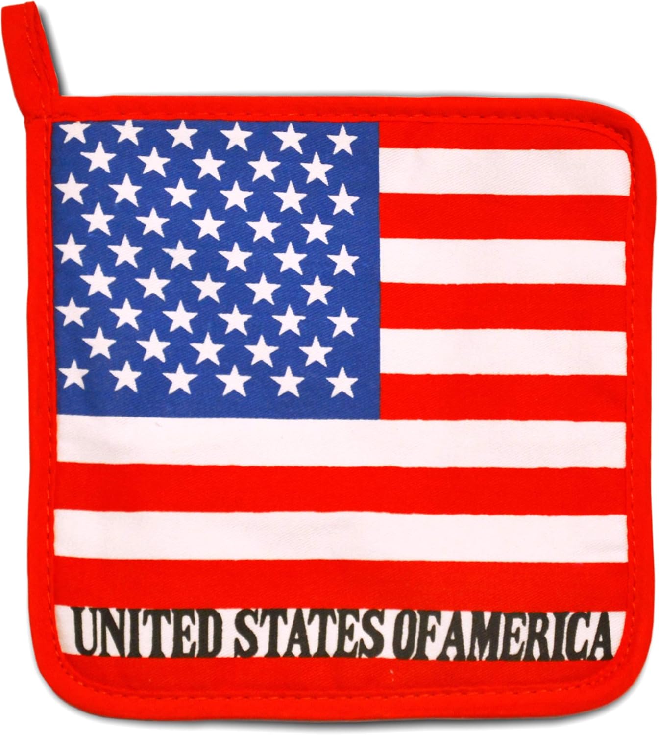 United States Flag Kitchen & BBQ Set w/Apron, Oven-mitt & Potholder U.S. American Flag