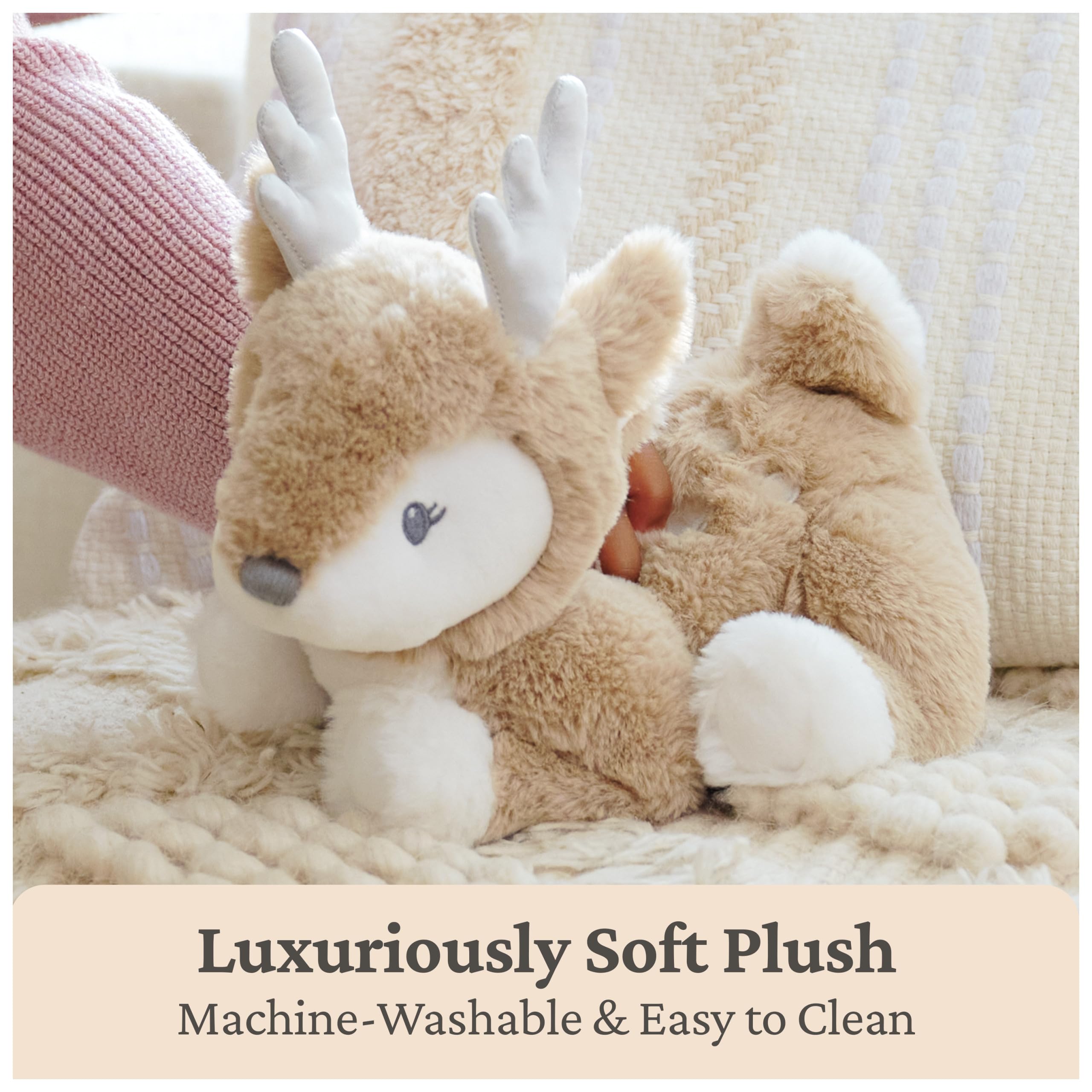 GUND Peluche di cervo in acero, peluche per neonati e bambini, marrone, 25,4 cm