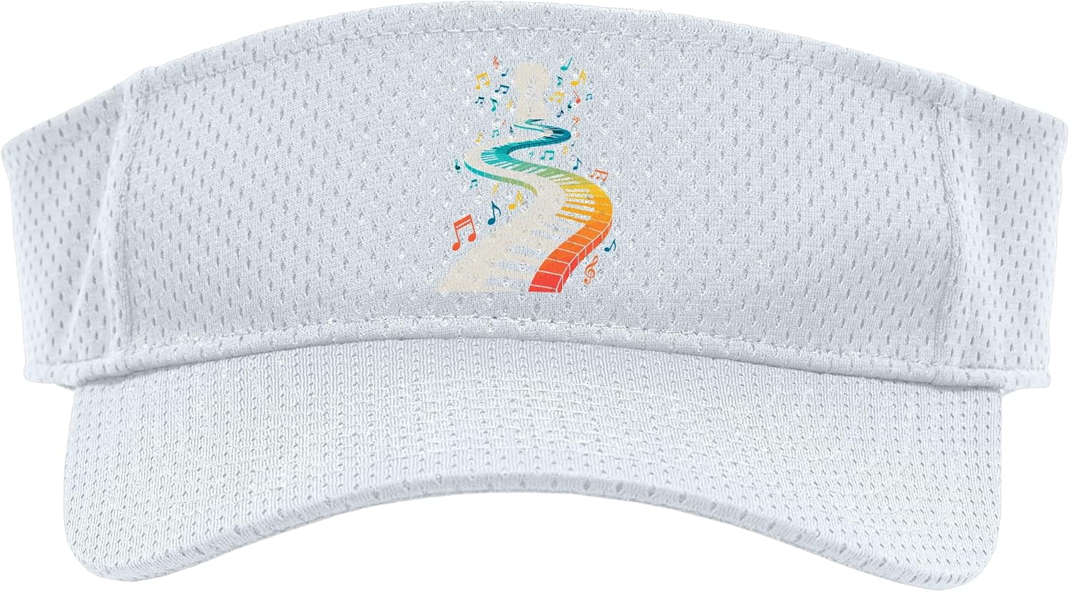 Piano Keys Music Road Treble Clef Pianist Classical Music Sport Sun Visor