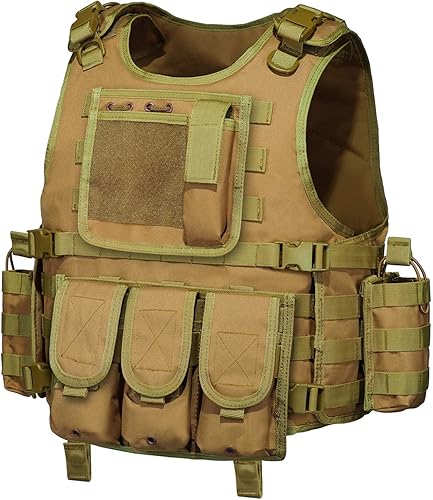 GZ XINXING - Chaleco táctico para paintball, color negro