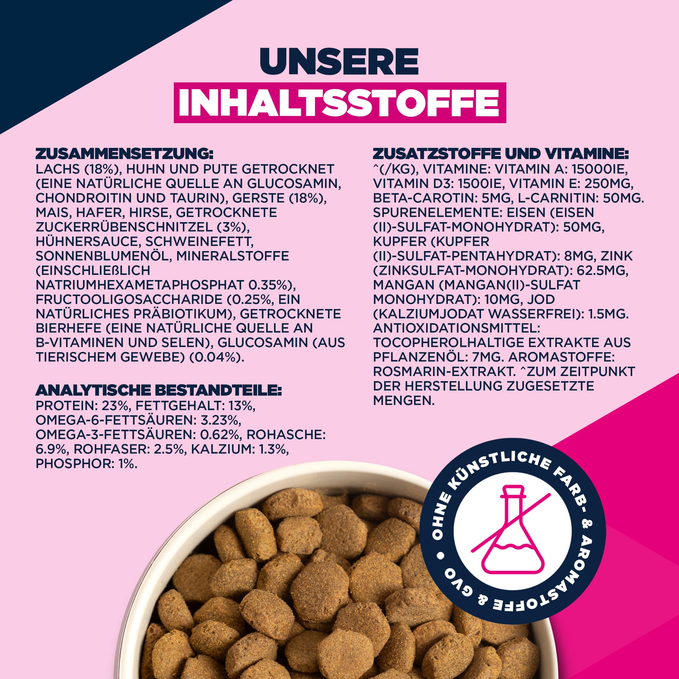 Eukanuba Hundefutter Trocken mit Lachs und Gerste für große Rassen - Premium Trockenfutter für ausgewachsene Hunde, 12 kg