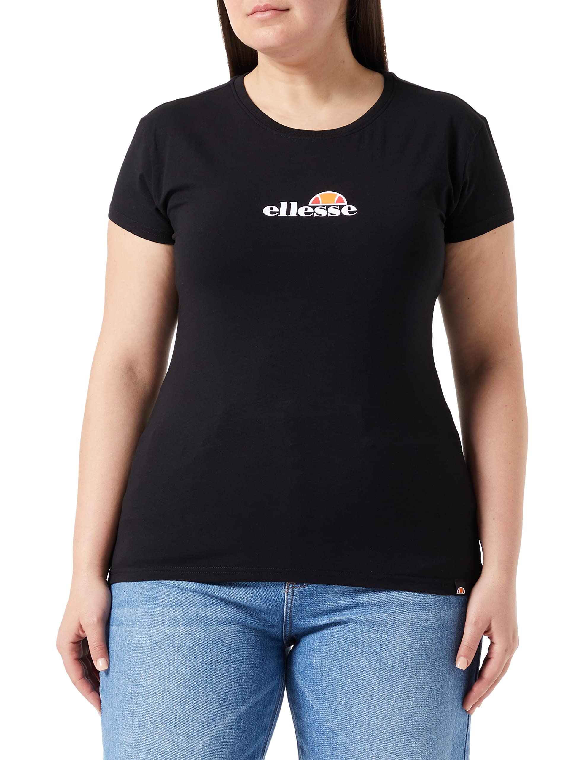 ellesse Women's T-shirt T Shirt, Black, L UK