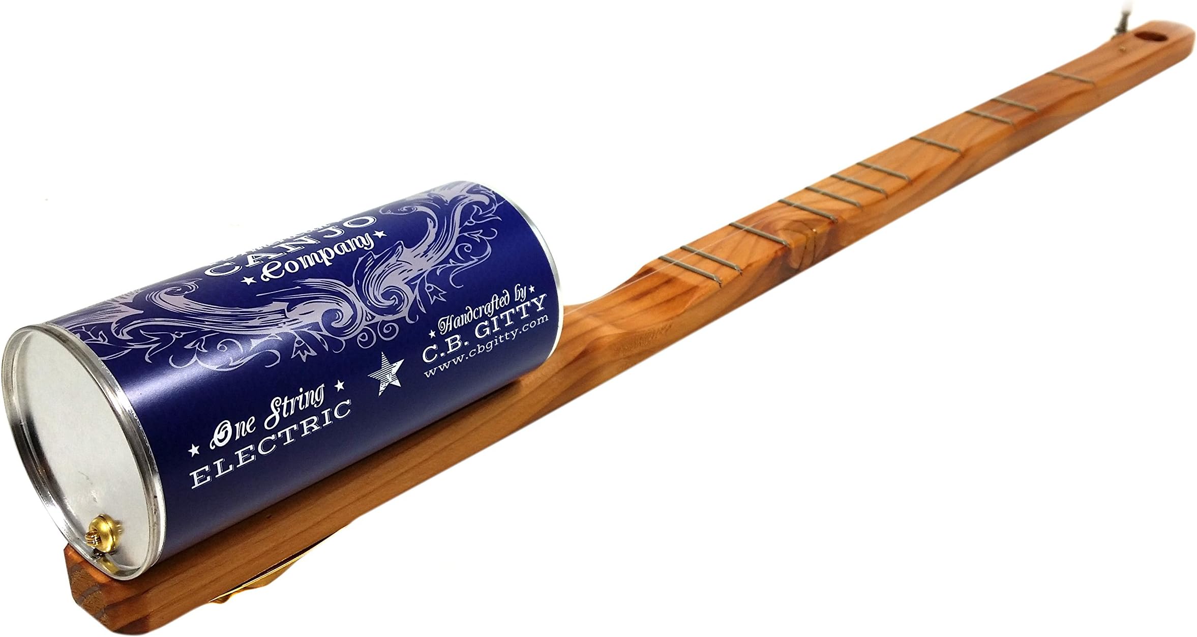 "The Edison" Hand-made Electric One-String Canjo/Tin Can Banjo
