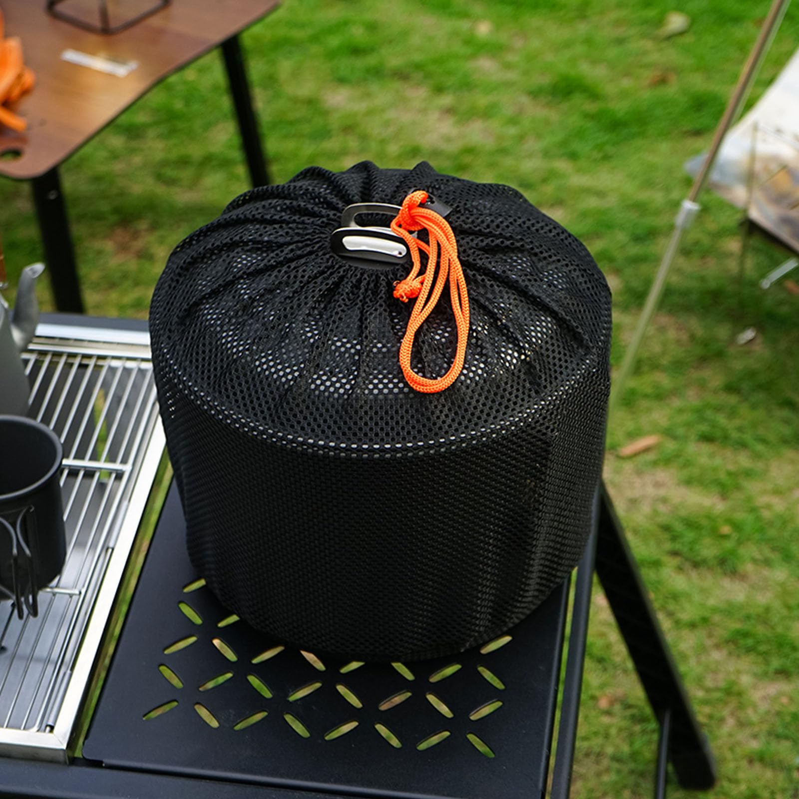 Camping Kochtöpfe, Hartaluminium, Camping Kochgeschirr, Multifunktions Camp Kochgeschirr, leicht, für Camping, Picknicks, Suppe, Outdoor, Suppe, Grillen