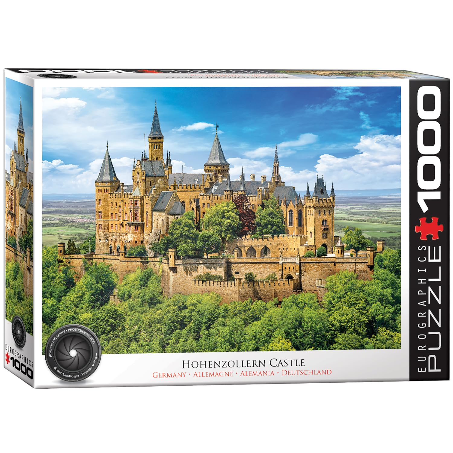 Eurographics Puzzle 1000 Pc - Hohenzollern Castle, Germany