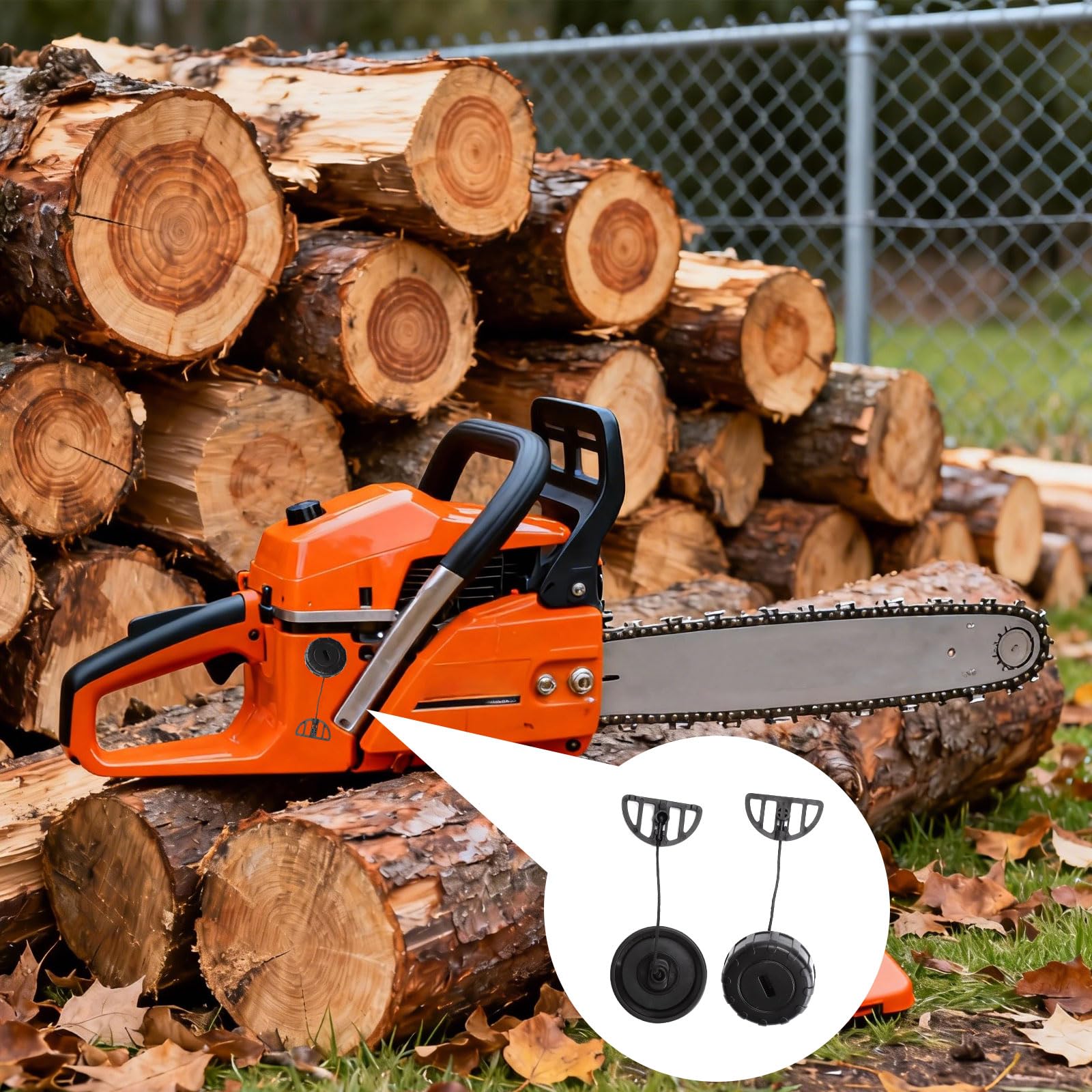 3 tapas de depósito y tapa de aceite para motosierras Stihl MS170 MS180 017 018, tapón de depósito de alta calidad y repuesto de tapa de aceite, accesorios Stihl duraderos para motosierra de