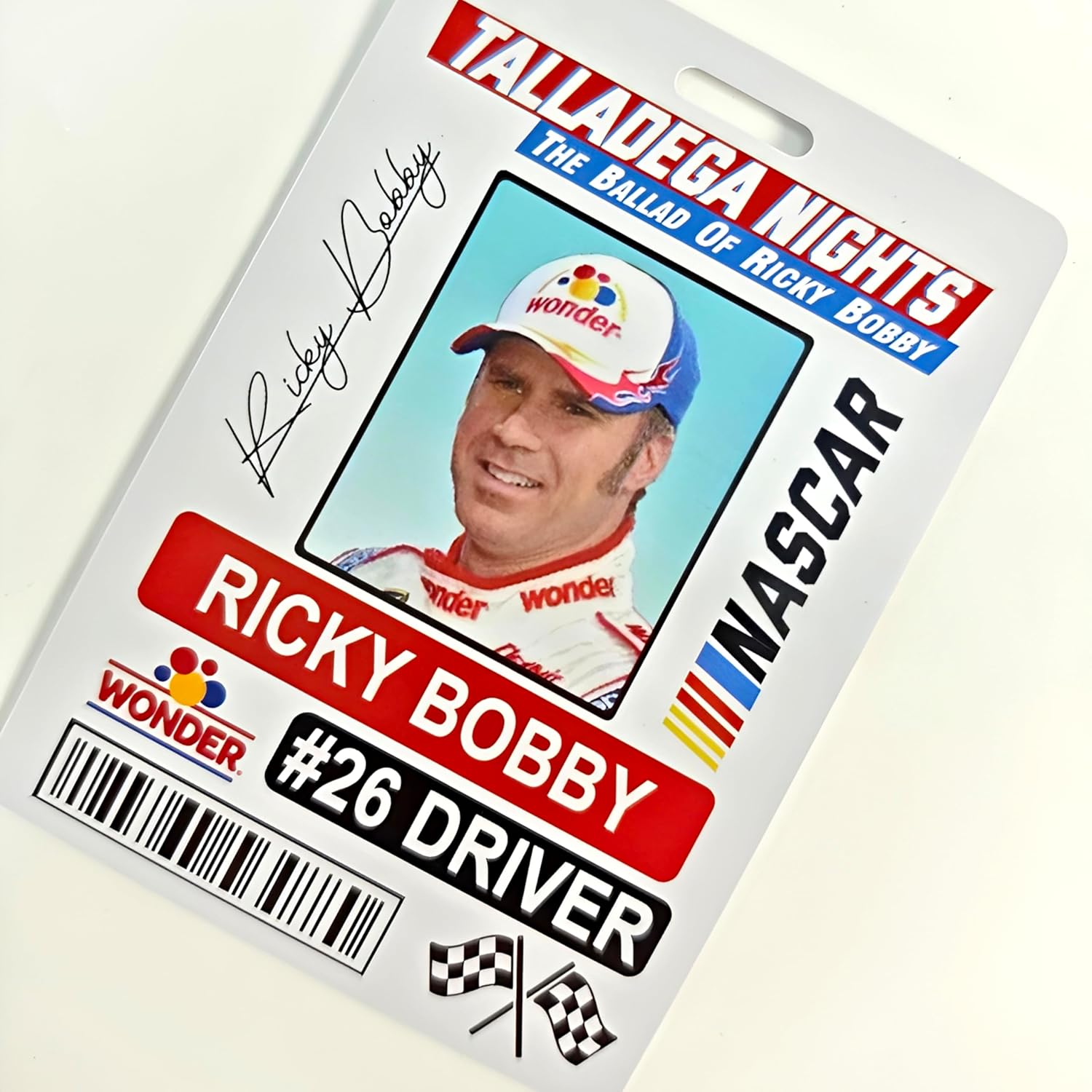2 Set Race Car Driver ID Badge Halloween Memento Prop Raceing ID Badge Halloween ID Card - Image 2