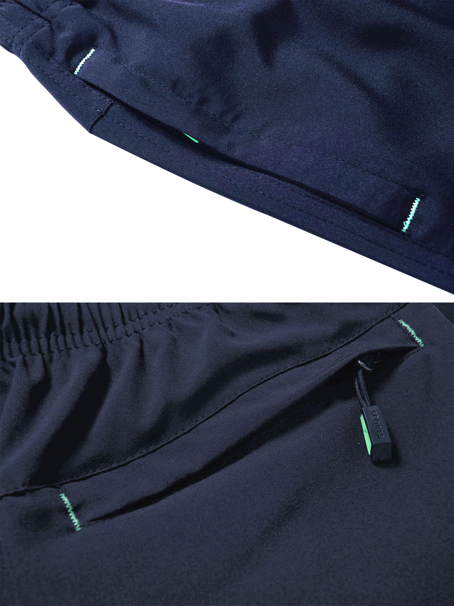 CAMLAKEE Shorts Garçon 3/4 Short Sport Enfant Pantalon Court Été avec Taille Élastique